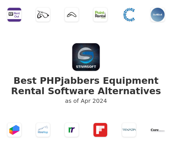 Best PHPjabbers Equipment Rental Software Alternatives