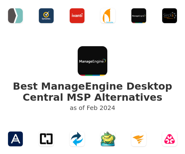 Best ManageEngine Desktop Central MSP Alternatives