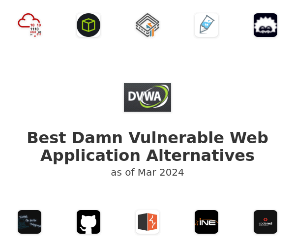 Best Damn Vulnerable Web Application Alternatives
