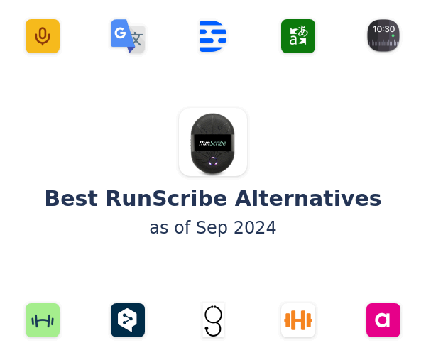 Best RunScribe Alternatives