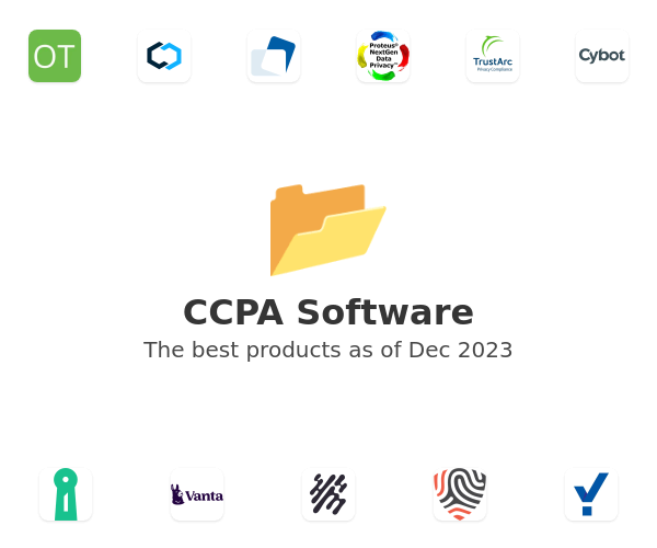 The best CCPA products
