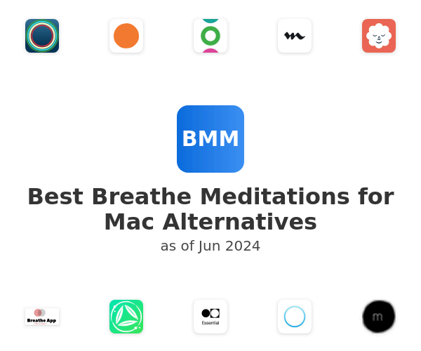 Best Breathe Meditations for Mac Alternatives