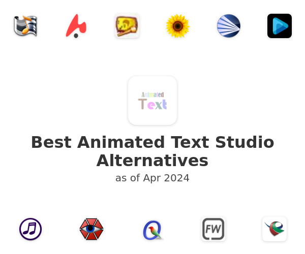 Best Animated Text Studio Alternatives