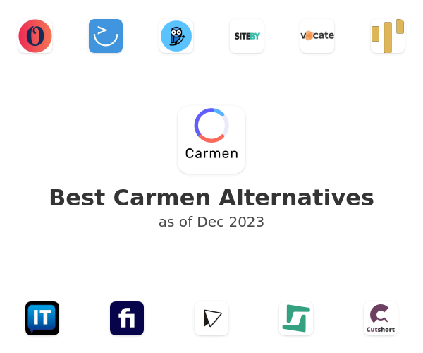 Best Carmen Alternatives