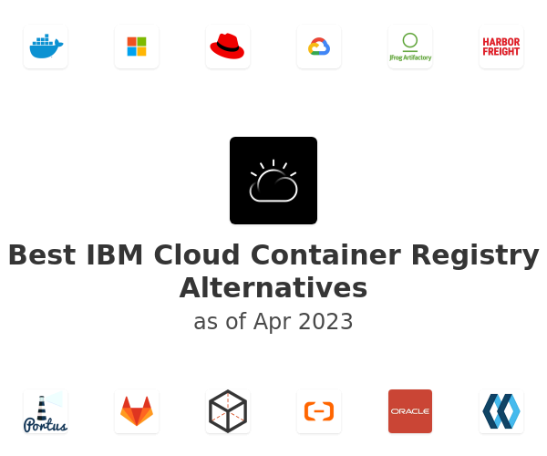 Best IBM Cloud Container Registry Alternatives