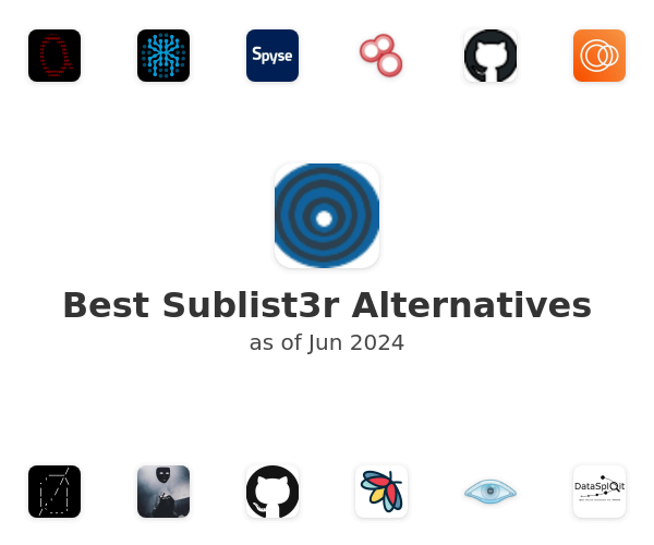 Best Sublist3r Alternatives