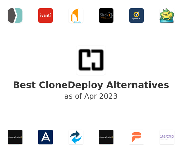 Best CloneDeploy Alternatives