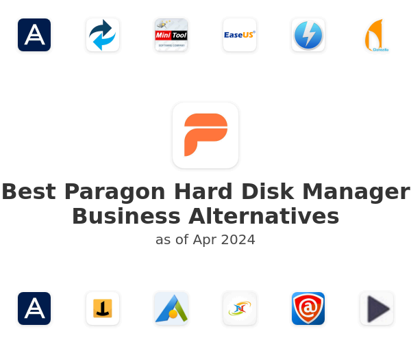 Best Paragon Hard Disk Manager Business Alternatives