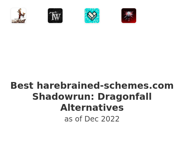 Best harebrained-schemes.com Shadowrun: Dragonfall Alternatives