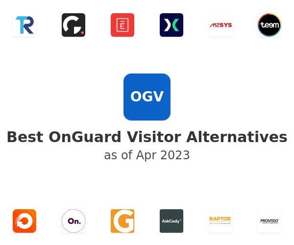Best OnGuard Visitor Alternatives