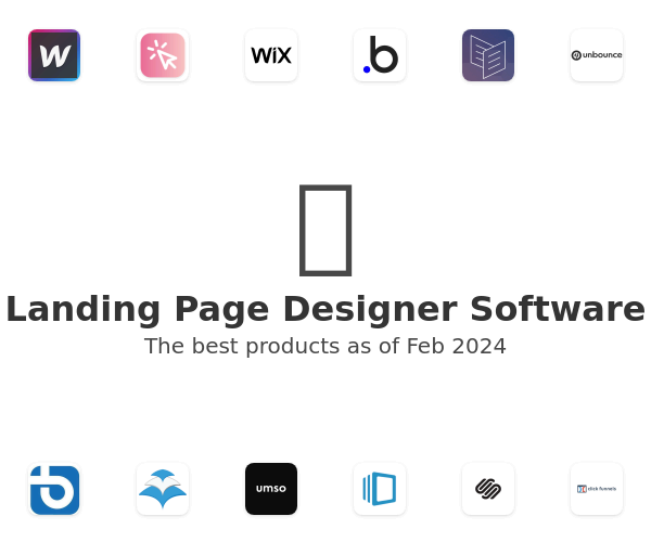 The best Landing Page Designer products