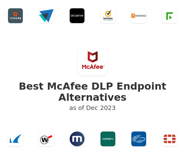 Best McAfee DLP Endpoint Alternatives