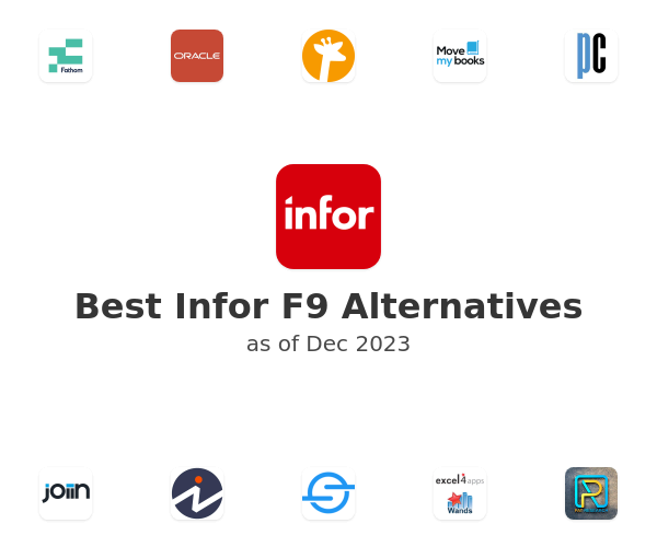 Best Infor F9 Alternatives