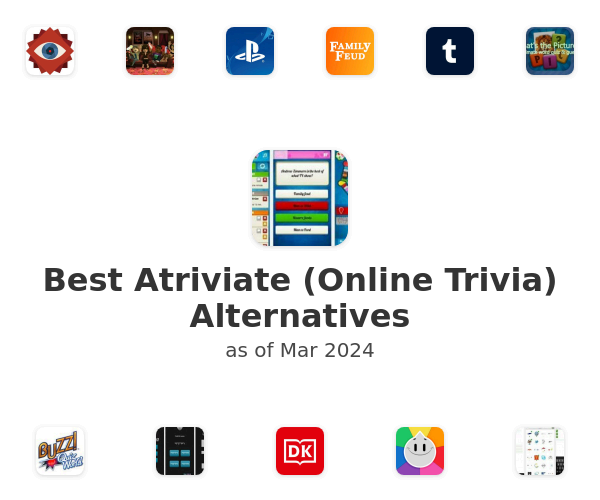 Best Atriviate (Online Trivia) Alternatives