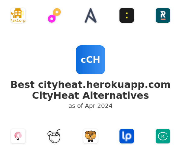 Best cityheat.herokuapp.com CityHeat Alternatives