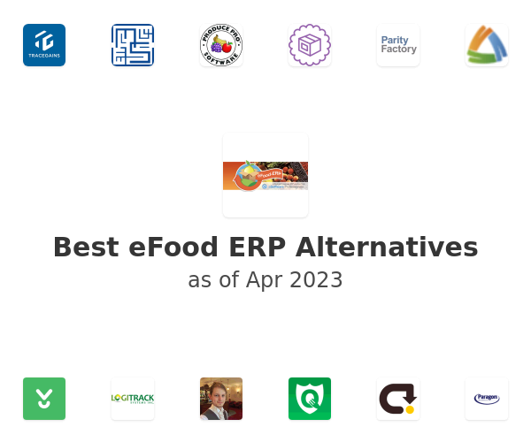 Best eFood ERP Alternatives