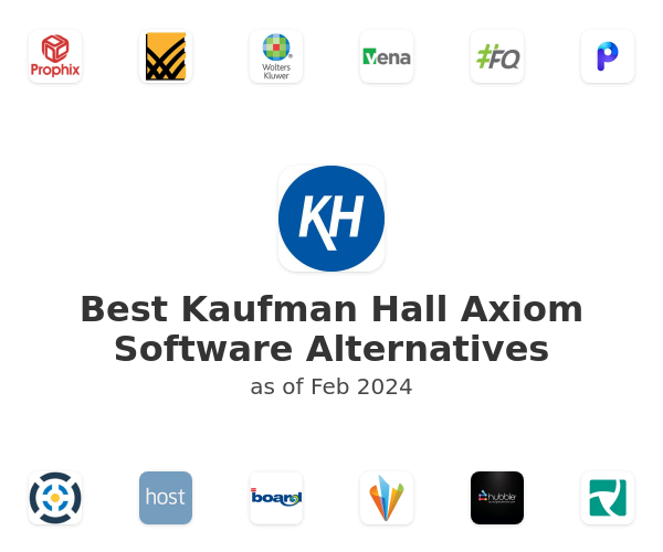 Best Kaufman Hall Axiom Software Alternatives