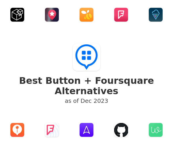 Best Button + Foursquare Alternatives