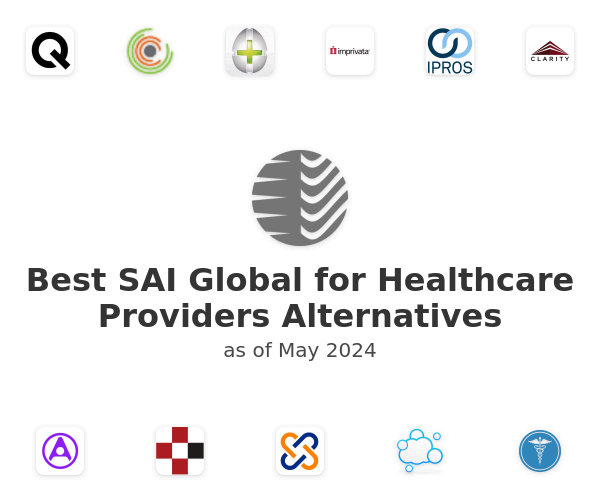 Best SAI Global for Healthcare Providers Alternatives