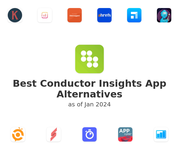 Best Conductor Insights App Alternatives