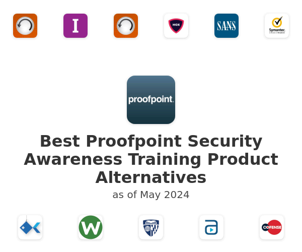 Best Proofpoint Security Awareness Training Product Alternatives