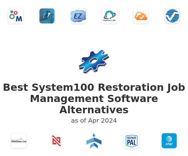 Best System100 Restoration Job Management Software Alternatives