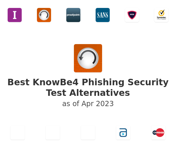 Best KnowBe4 Phishing Security Test Alternatives