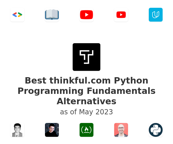 Best thinkful.com Python Programming Fundamentals Alternatives