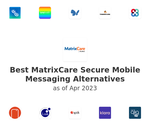 Best MatrixCare Secure Mobile Messaging Alternatives