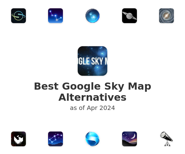 Best Google Sky Map Alternatives