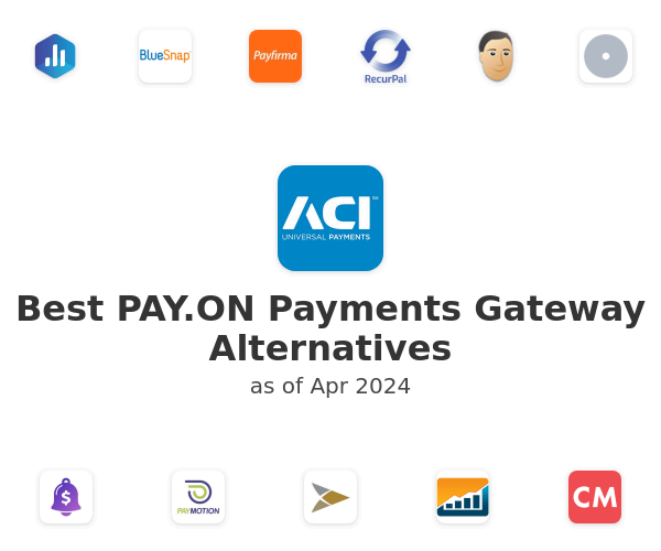 Best PAY.ON Payments Gateway Alternatives