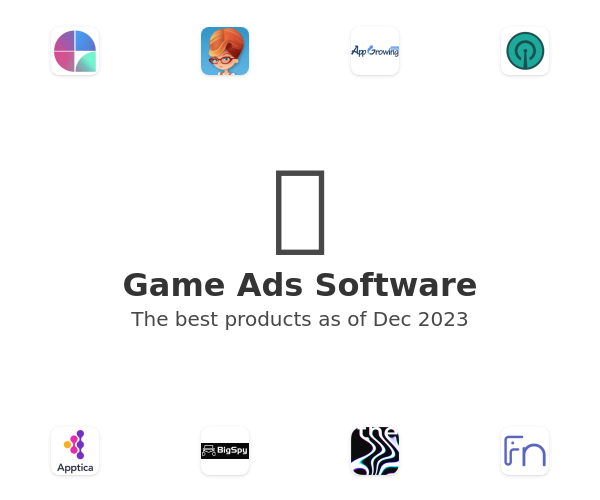 The best Game Ads products