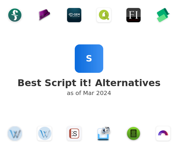 Best Script it! Alternatives