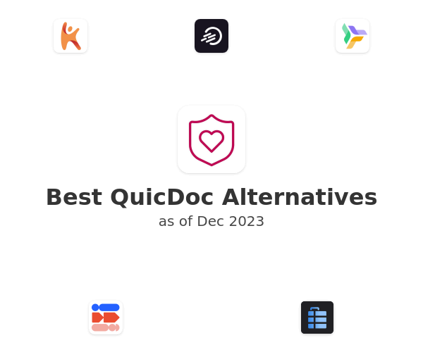 Best QuicDoc Alternatives