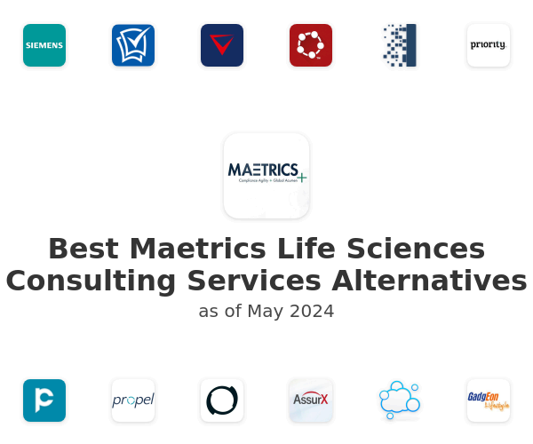 Best Maetrics Life Sciences Consulting Services Alternatives