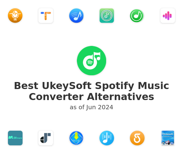 Best UkeySoft Spotify Music Converter Alternatives