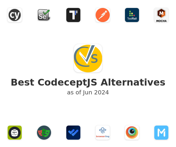Best CodeceptJS Alternatives