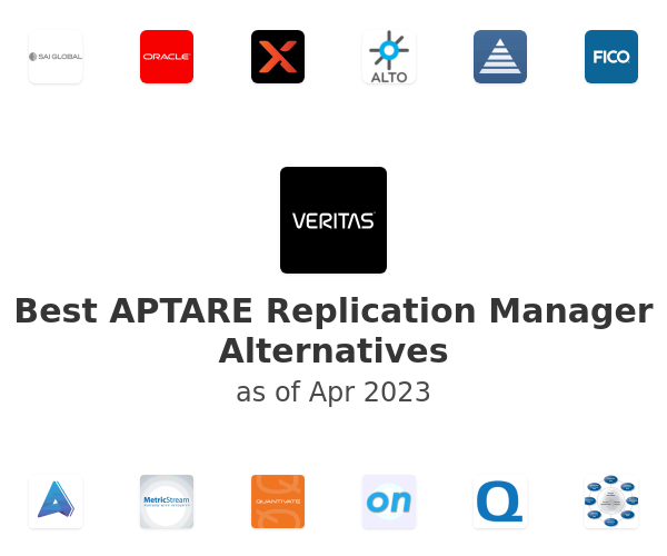 Best APTARE Replication Manager Alternatives