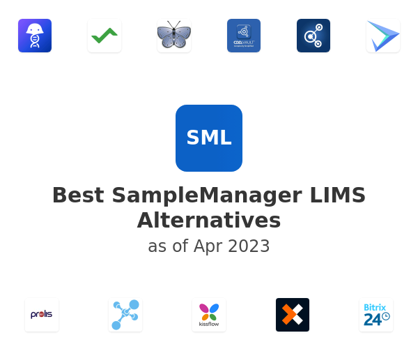 Best SampleManager LIMS Alternatives