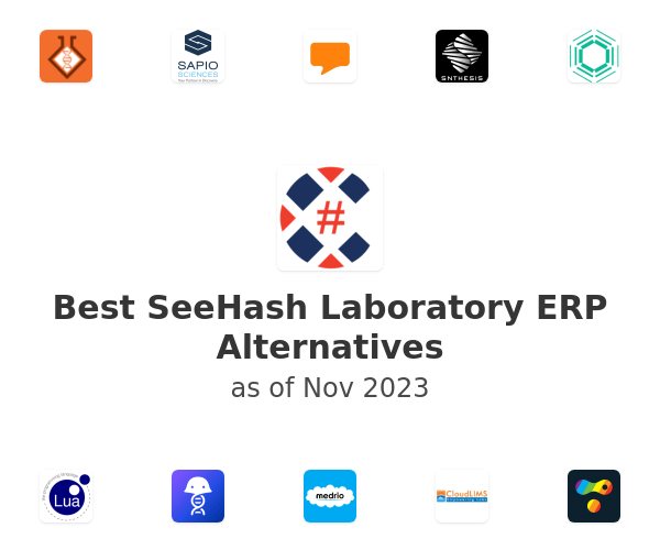 Best SeeHash Laboratory ERP Alternatives