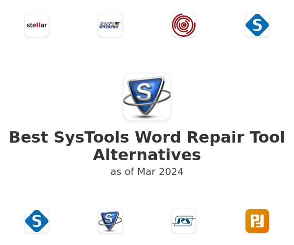 Best SysTools Word Repair Tool Alternatives