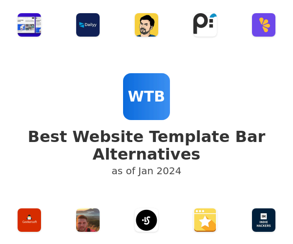 Best Website Template Bar Alternatives