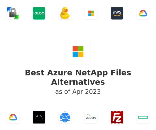 Best Azure NetApp Files Alternatives