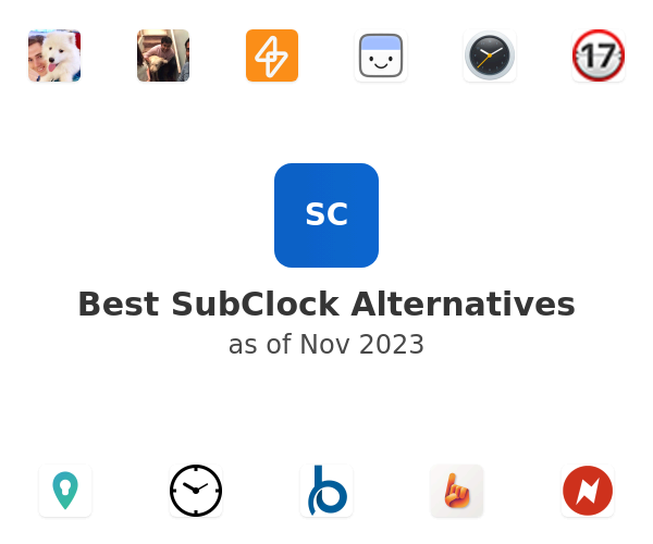 Best SubClock Alternatives