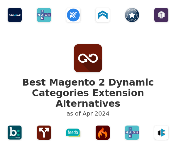 Best Magento 2 Dynamic Categories Extension Alternatives