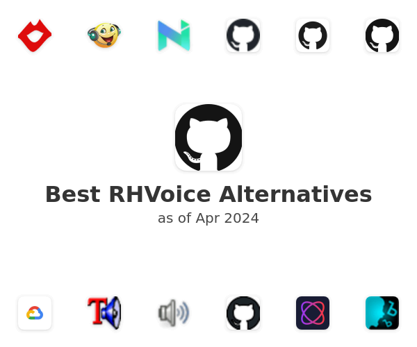 Best RHVoice Alternatives