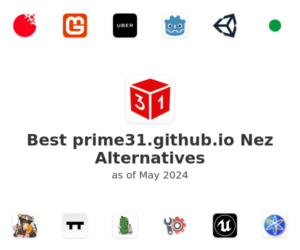 Best prime31.github.io Nez Alternatives