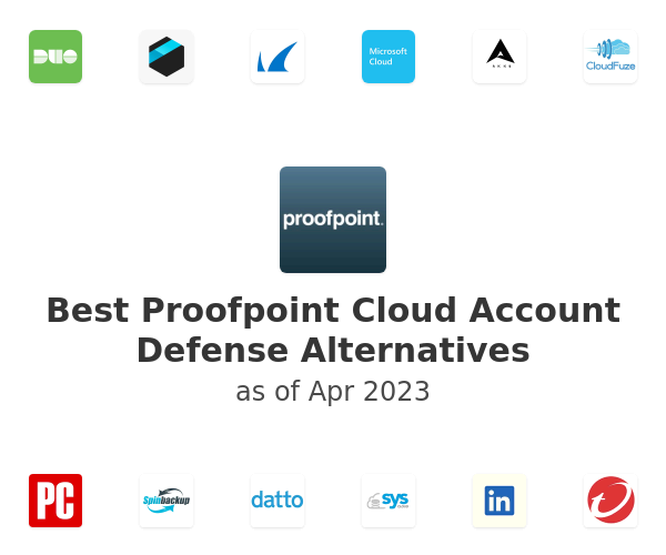 Best Proofpoint Cloud Account Defense Alternatives