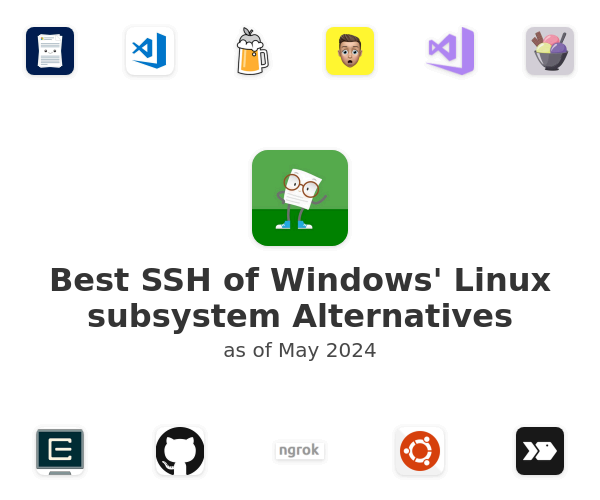 Best SSH of Windows' Linux subsystem Alternatives