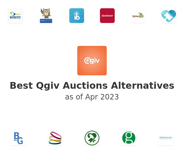 Best Qgiv Auctions Alternatives